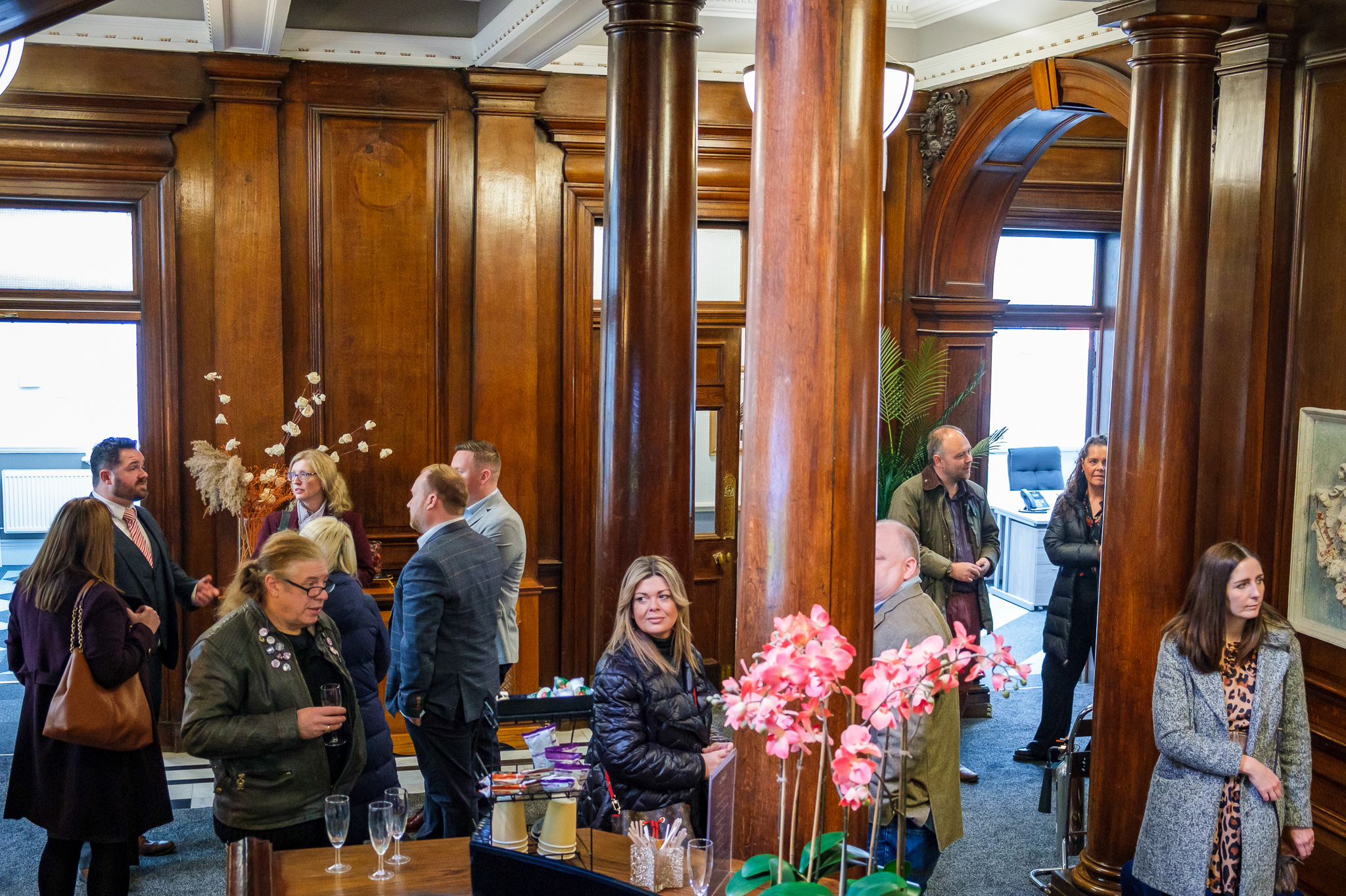 Building reception